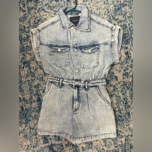 Blank NYC denim game day romper